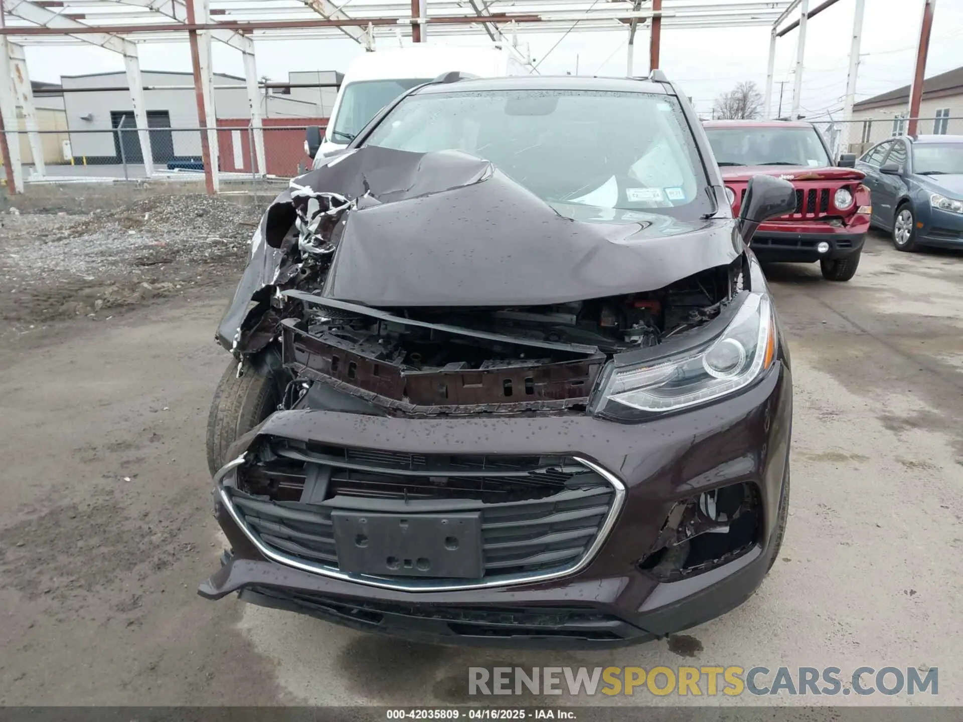 12 Photograph of a damaged car KL7CJLSBXLB346928 CHEVROLET TRAX 2020