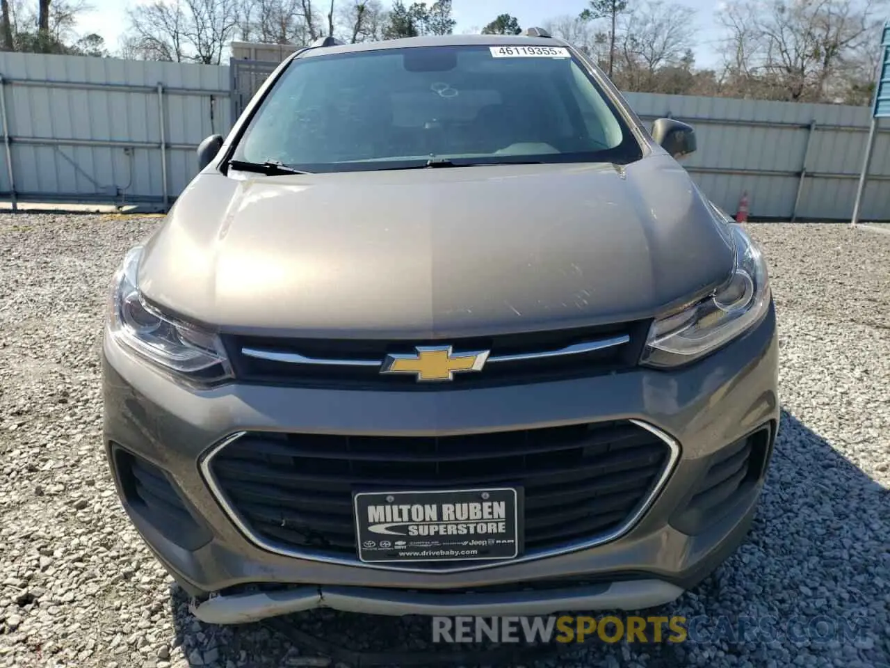 5 Photograph of a damaged car KL7CJLSBXLB352910 CHEVROLET TRAX 2020