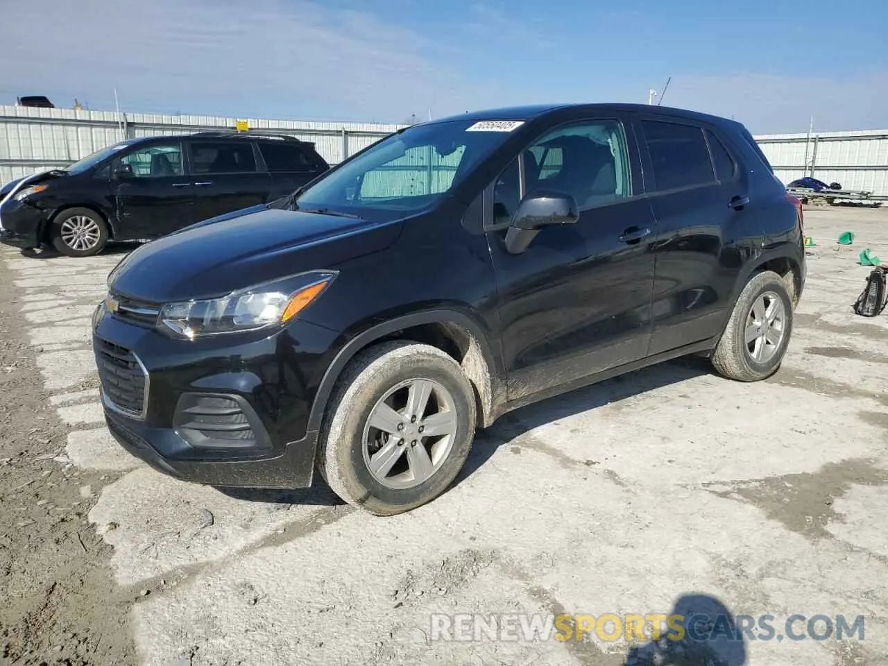 1 Photograph of a damaged car KL7CJNSB0LB063417 CHEVROLET TRAX 2020