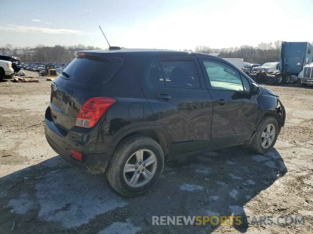 3 Photograph of a damaged car KL7CJNSB0LB063417 CHEVROLET TRAX 2020