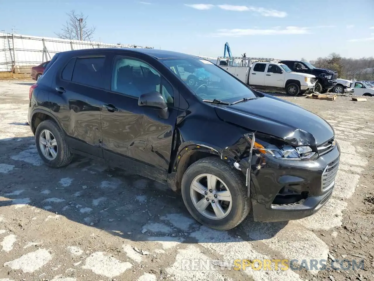 4 Photograph of a damaged car KL7CJNSB0LB063417 CHEVROLET TRAX 2020