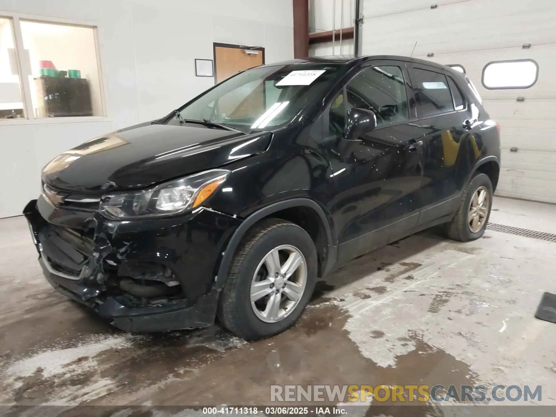 2 Photograph of a damaged car KL7CJNSB1LB319001 CHEVROLET TRAX 2020