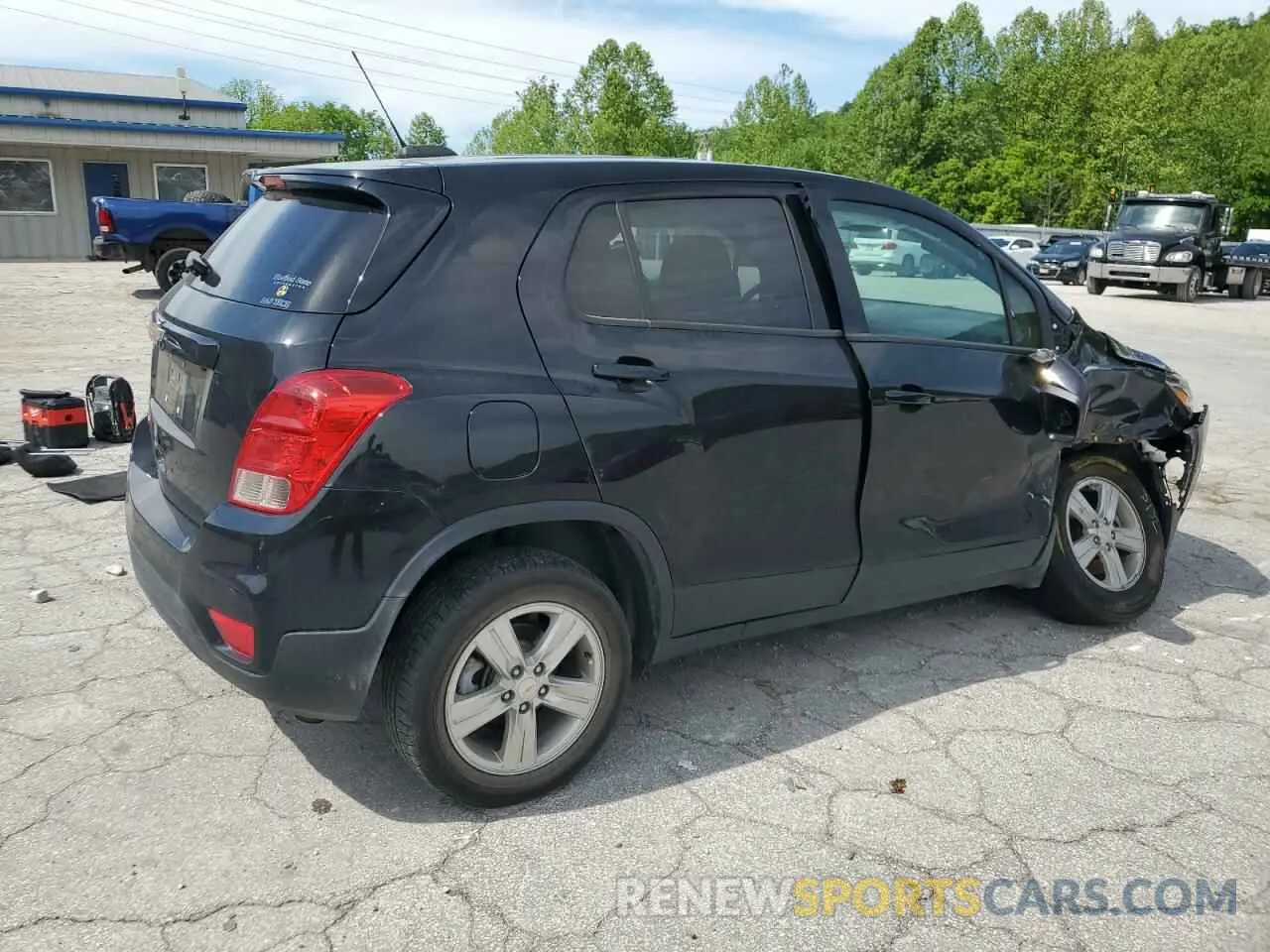 3 Photograph of a damaged car KL7CJNSB3LB069258 CHEVROLET TRAX 2020