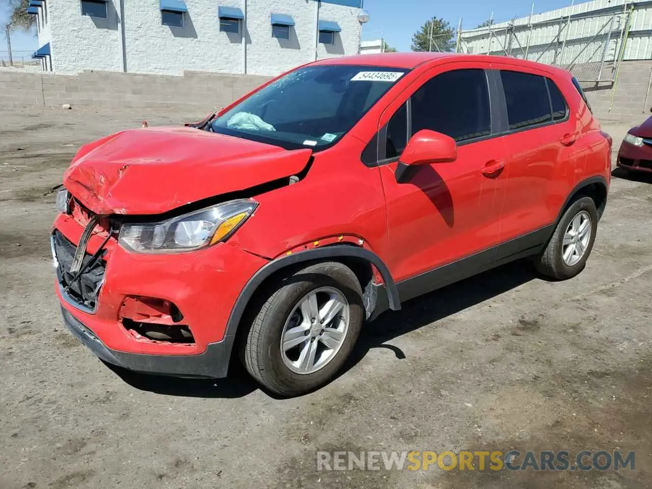 1 Photograph of a damaged car KL7CJNSB5LB342281 CHEVROLET TRAX 2020