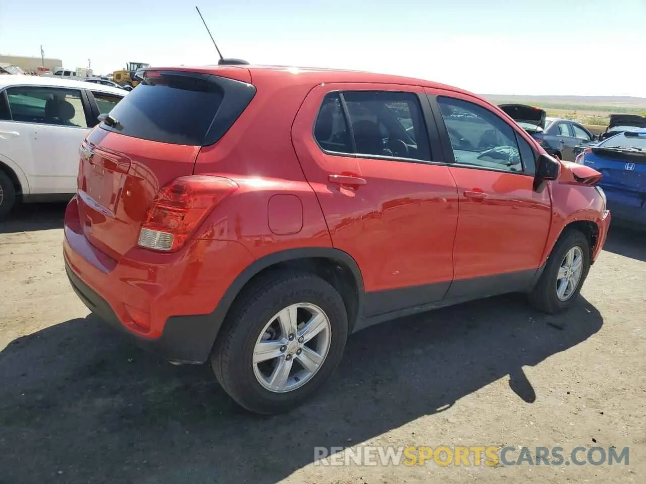 3 Photograph of a damaged car KL7CJNSB5LB342281 CHEVROLET TRAX 2020