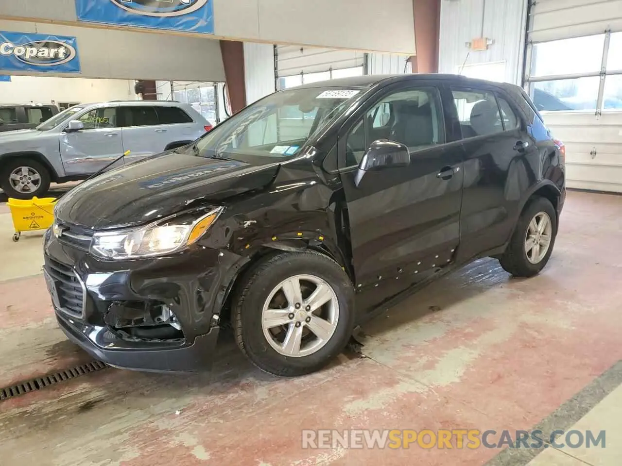 1 Photograph of a damaged car KL7CJNSB8LB043741 CHEVROLET TRAX 2020