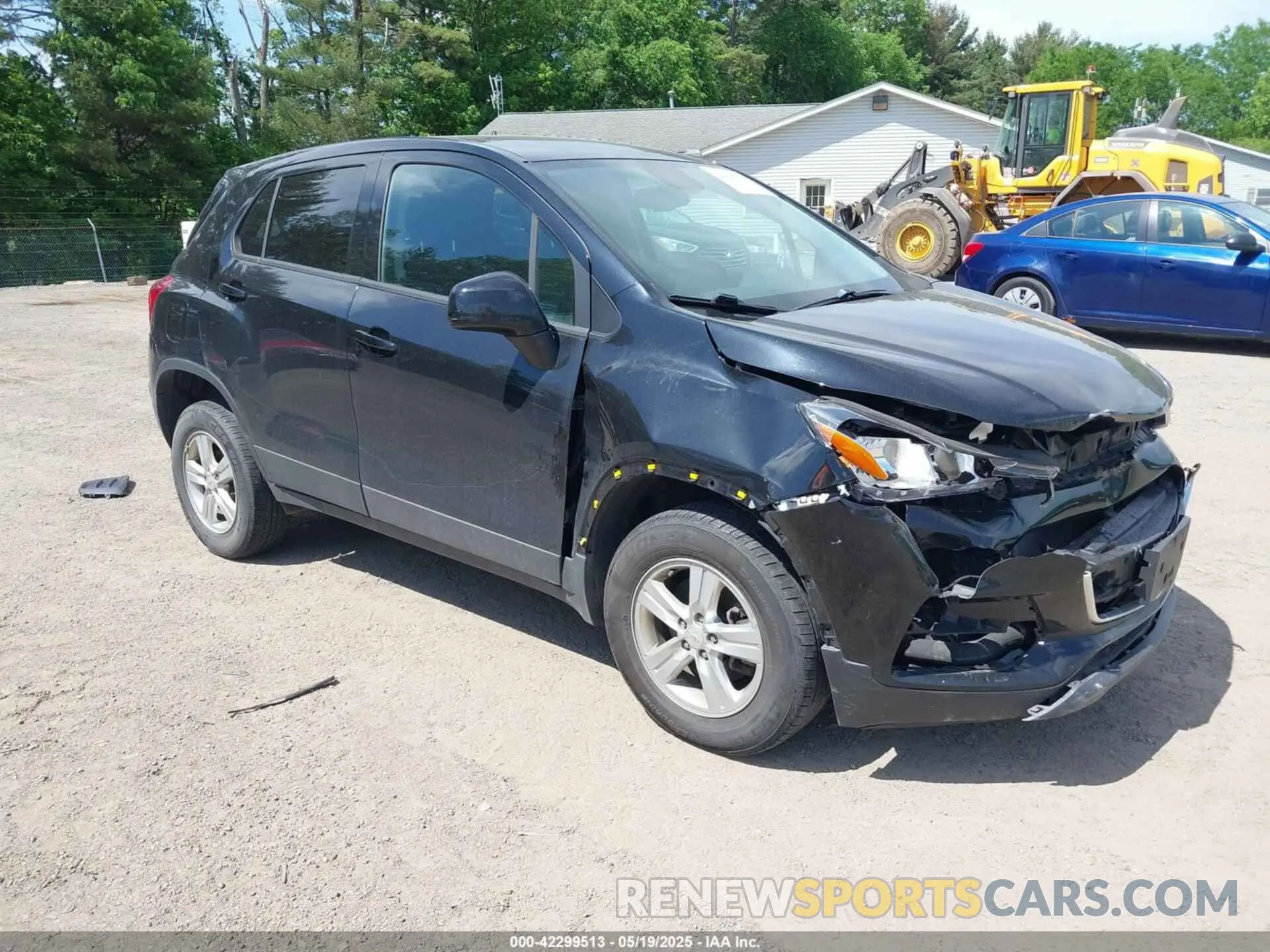 1 Photograph of a damaged car KL7CJNSBXLB031638 CHEVROLET TRAX 2020