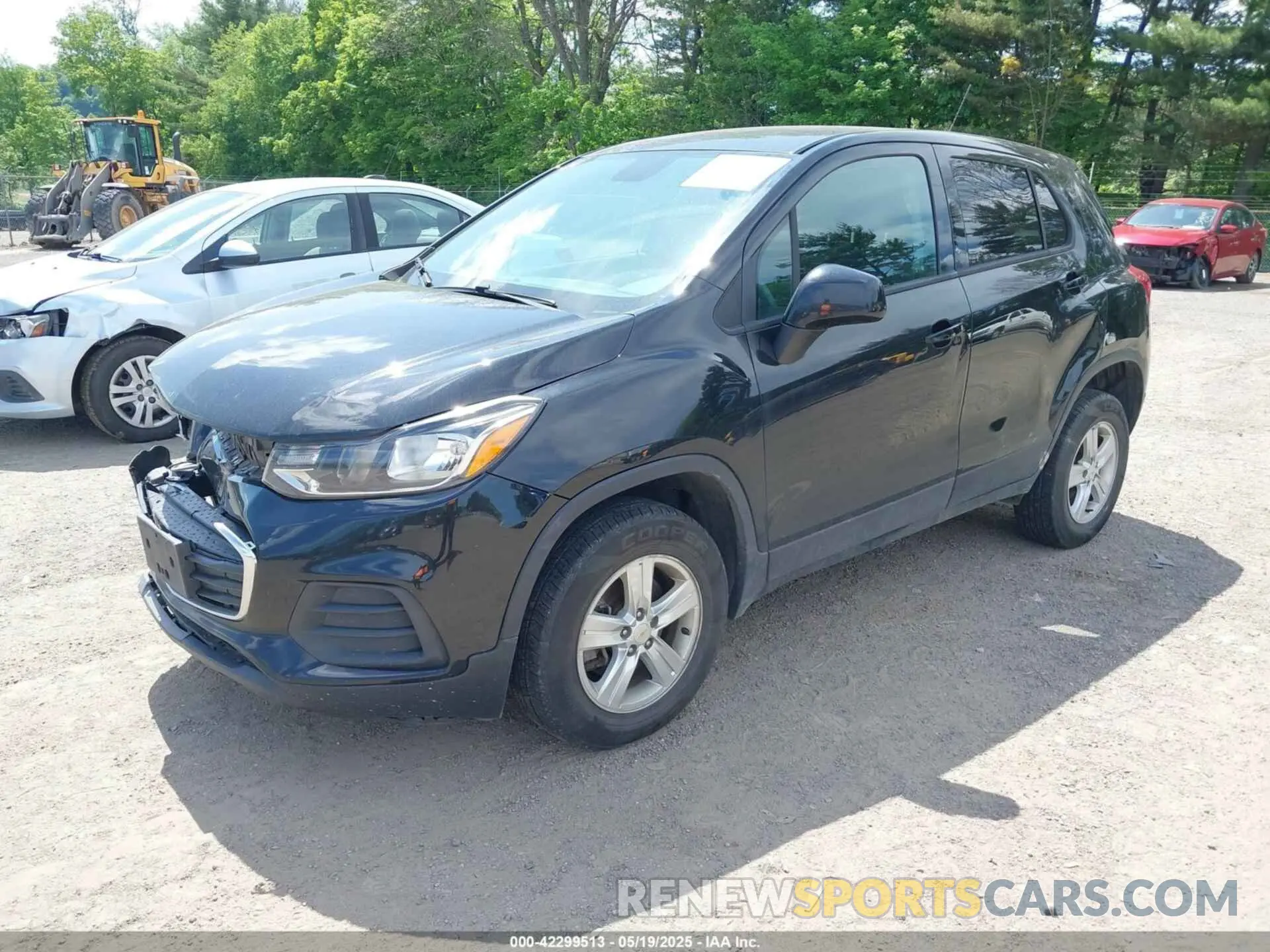 2 Photograph of a damaged car KL7CJNSBXLB031638 CHEVROLET TRAX 2020