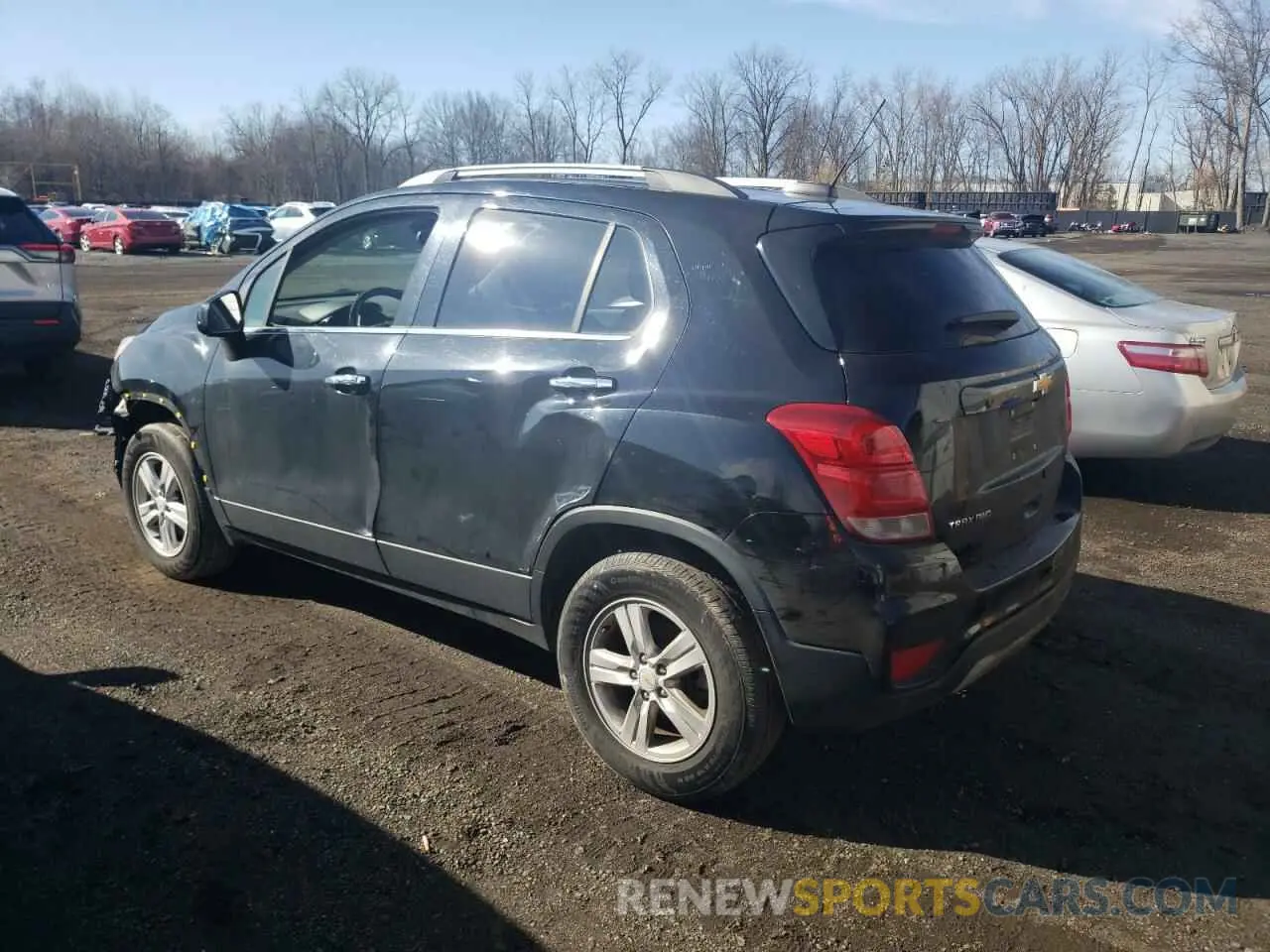2 Photograph of a damaged car KL7CJPSB0LB001995 CHEVROLET TRAX 2020