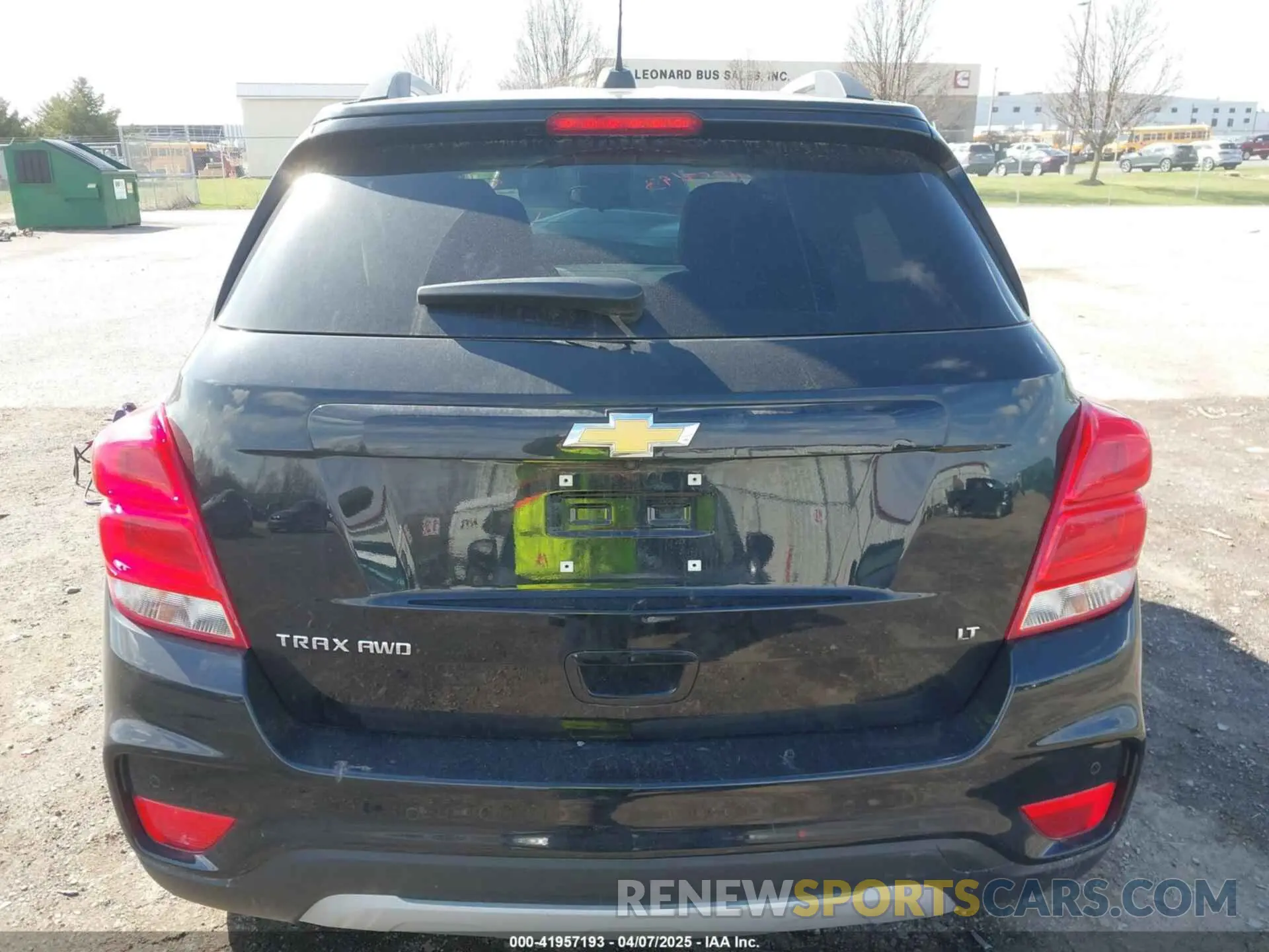 16 Photograph of a damaged car KL7CJPSB1LB071523 CHEVROLET TRAX 2020