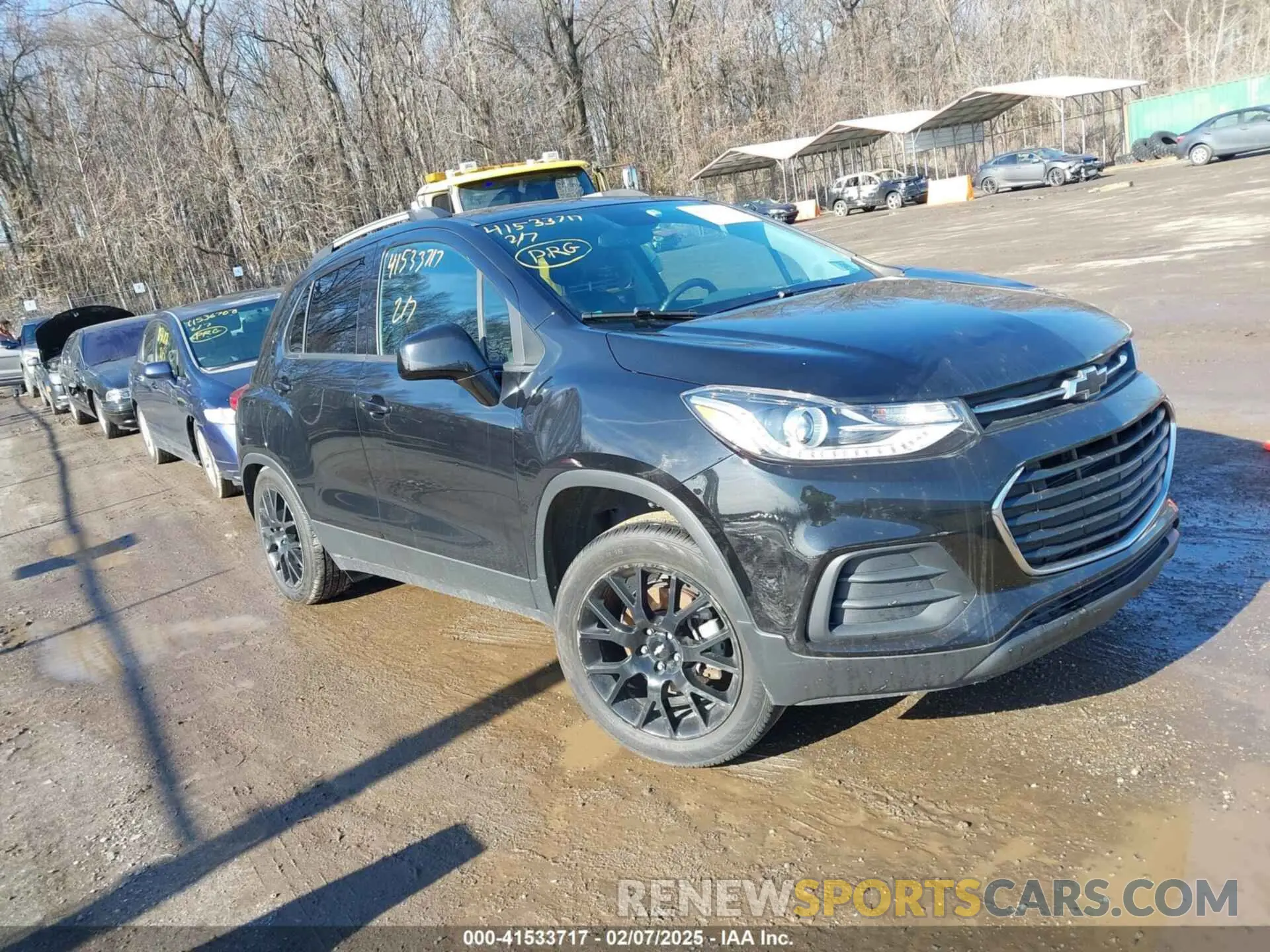 1 Photograph of a damaged car KL7CJPSB1LB351023 CHEVROLET TRAX 2020