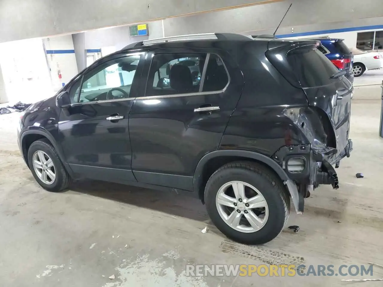 2 Photograph of a damaged car KL7CJPSB5LB026116 CHEVROLET TRAX 2020