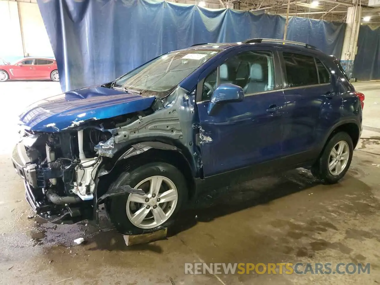 1 Photograph of a damaged car KL7CJPSB5LB331275 CHEVROLET TRAX 2020