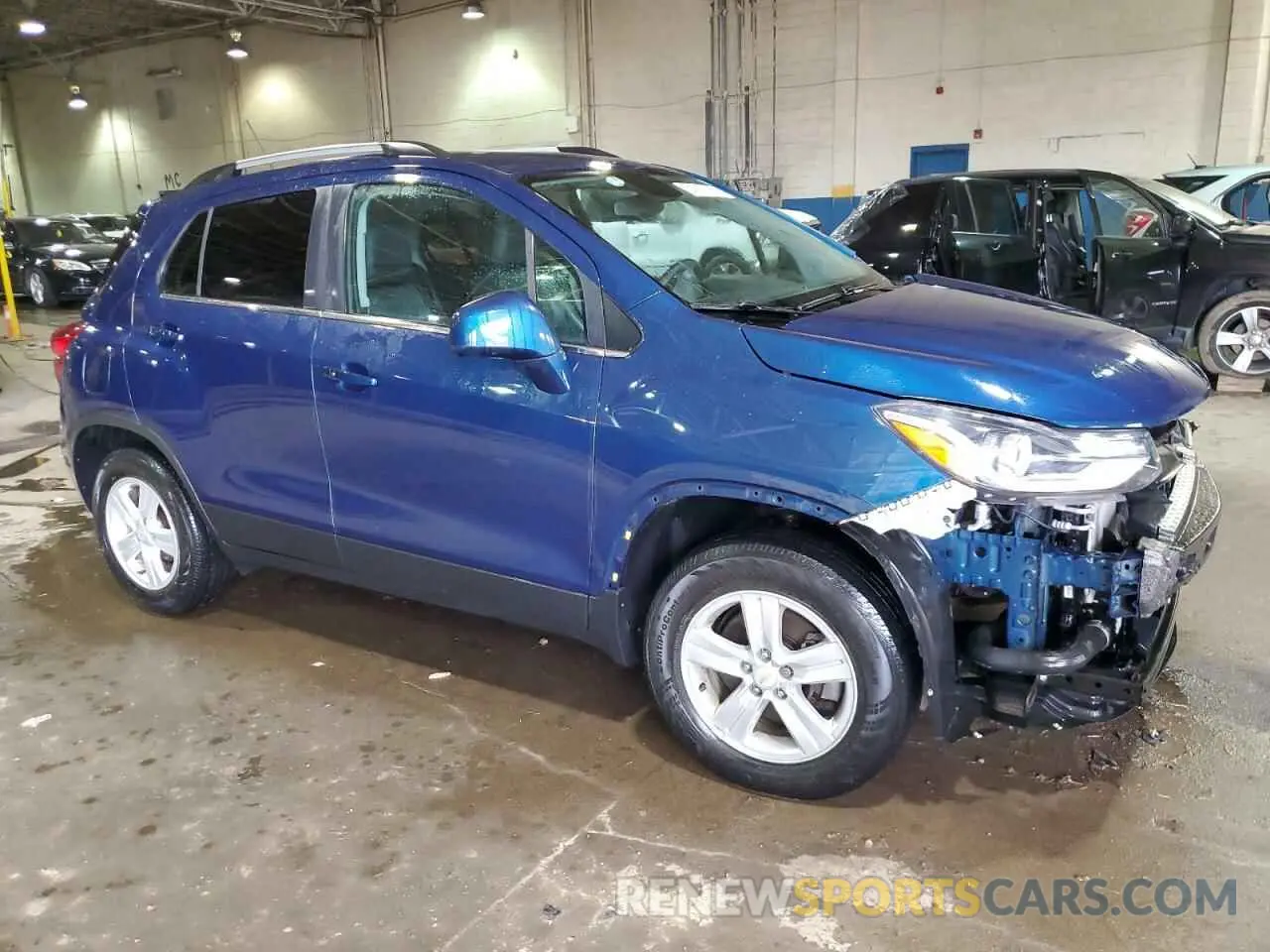 4 Photograph of a damaged car KL7CJPSB5LB331275 CHEVROLET TRAX 2020
