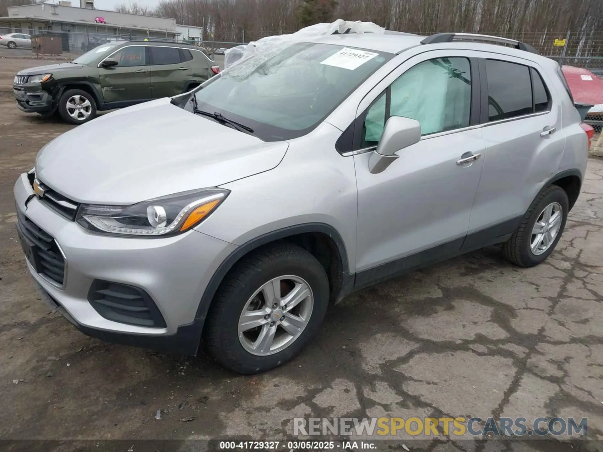 2 Photograph of a damaged car KL7CJPSB6LB040073 CHEVROLET TRAX 2020