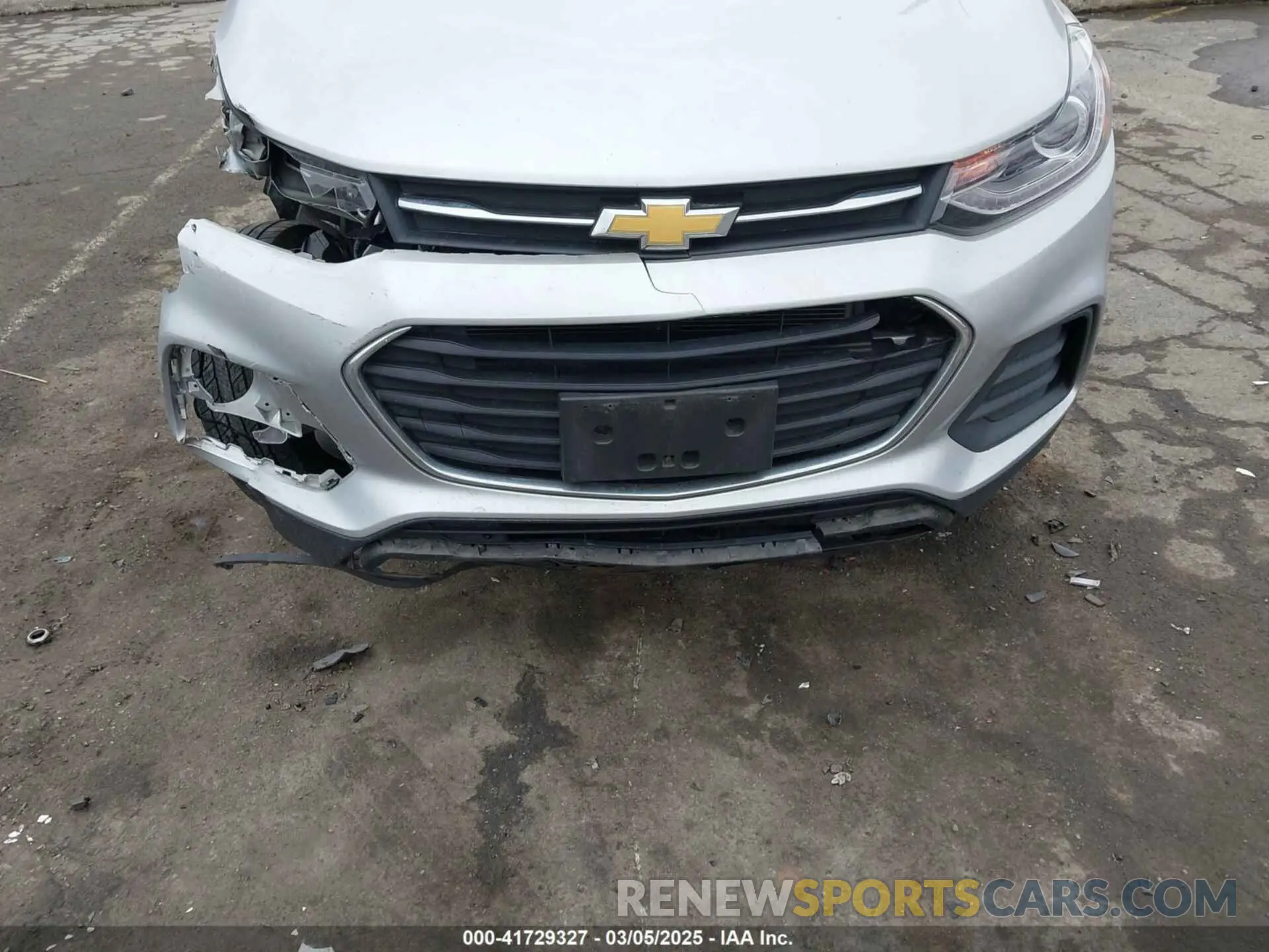 21 Photograph of a damaged car KL7CJPSB6LB040073 CHEVROLET TRAX 2020