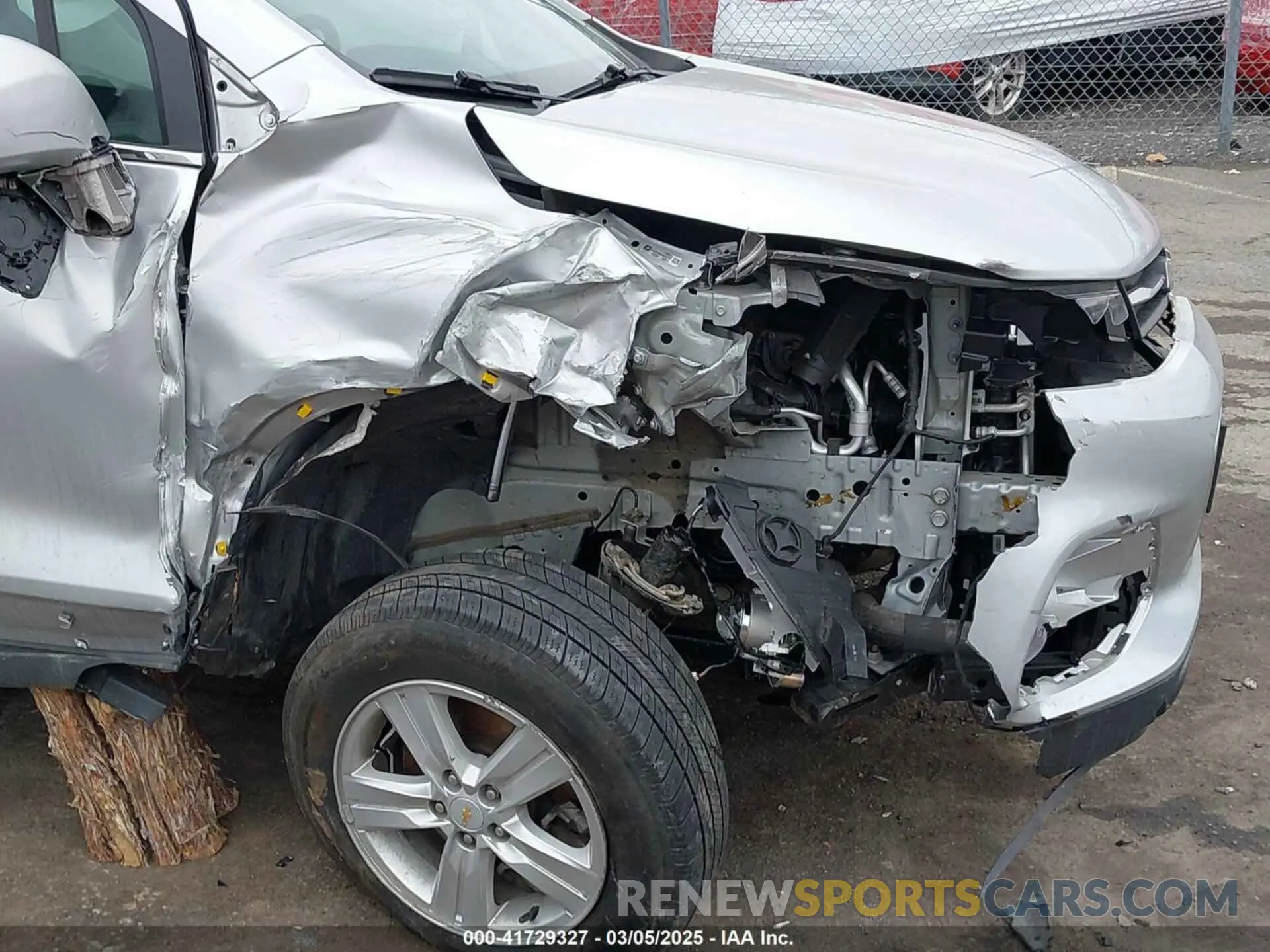 6 Photograph of a damaged car KL7CJPSB6LB040073 CHEVROLET TRAX 2020