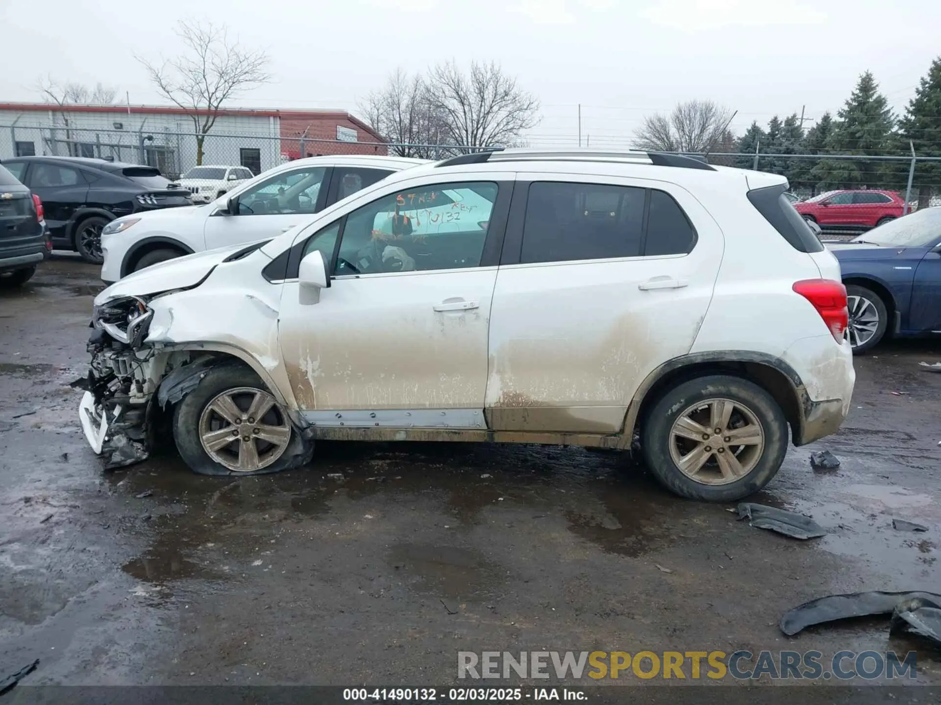 14 Photograph of a damaged car KL7CJPSB6LB313402 CHEVROLET TRAX 2020