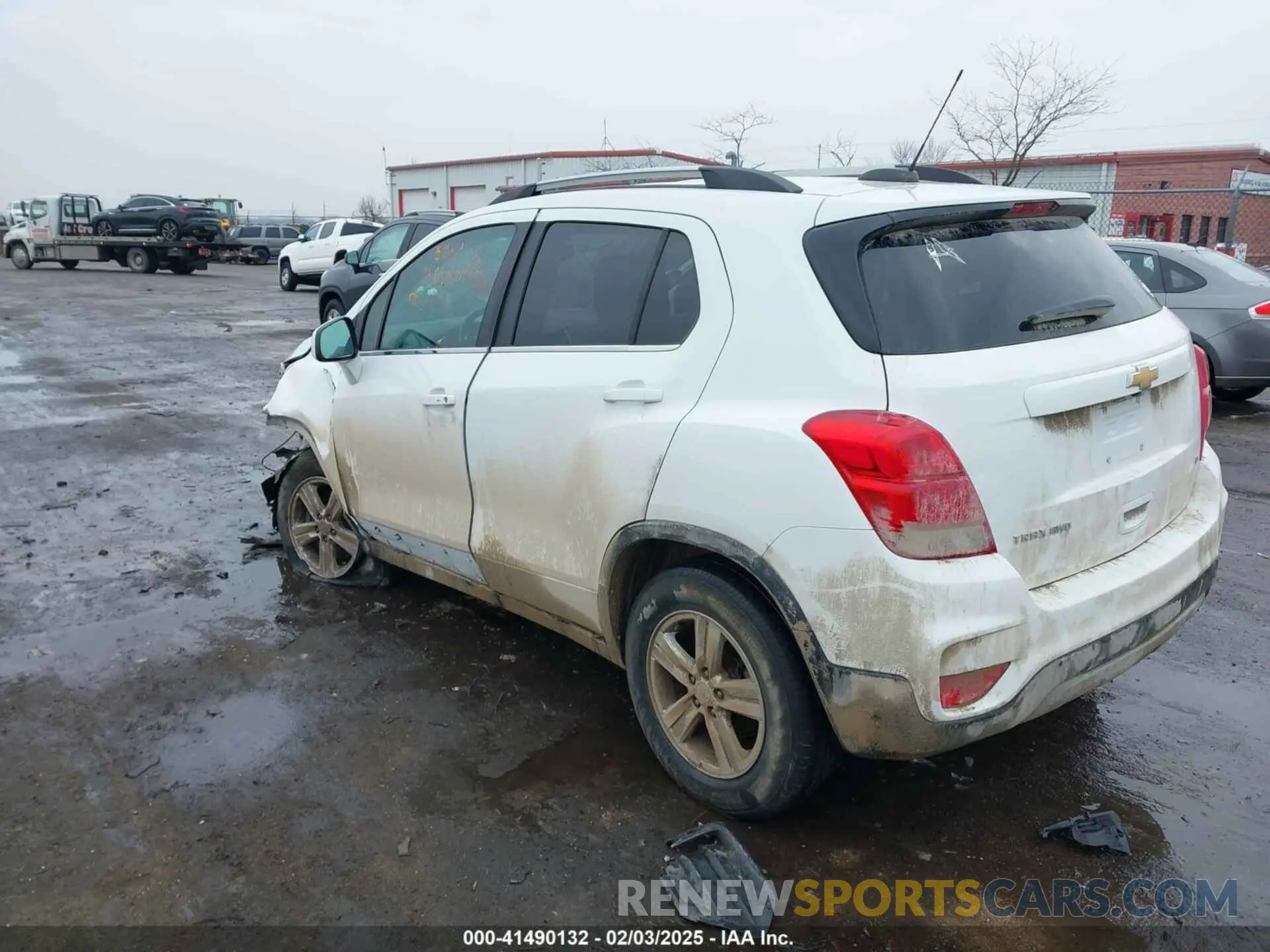 3 Photograph of a damaged car KL7CJPSB6LB313402 CHEVROLET TRAX 2020