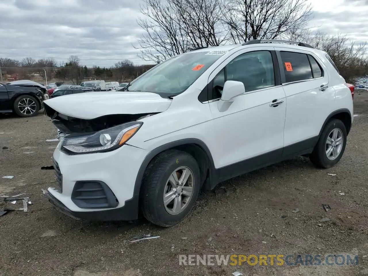 1 Photograph of a damaged car KL7CJPSBXLB001082 CHEVROLET TRAX 2020