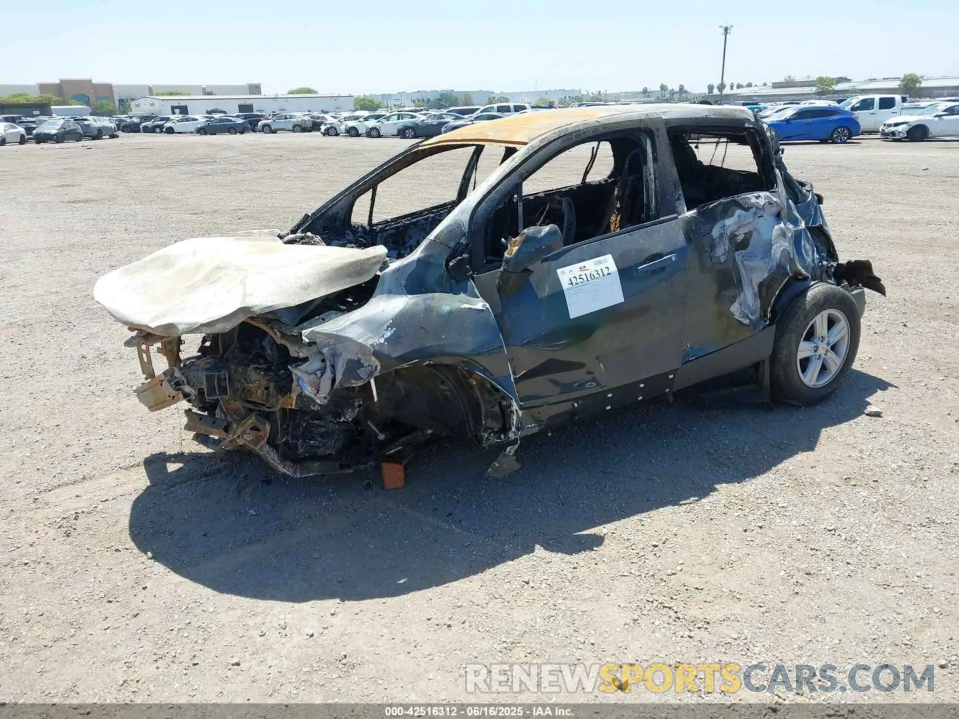 2 Photograph of a damaged car KL7CJKSB0MB316090 CHEVROLET TRAX 2021