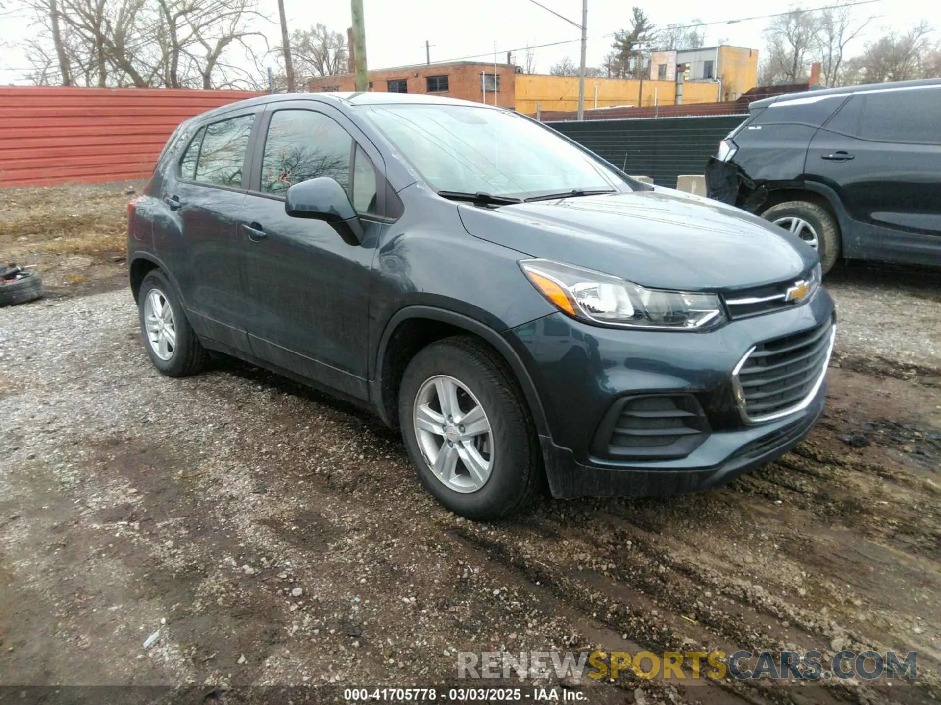 1 Photograph of a damaged car KL7CJKSB0MB322634 CHEVROLET TRAX 2021