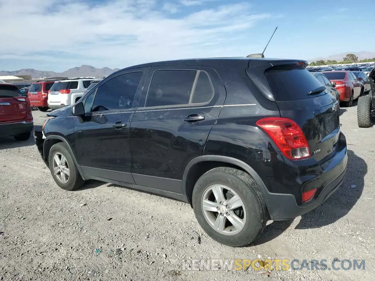 2 Photograph of a damaged car KL7CJKSB1MB303476 CHEVROLET TRAX 2021