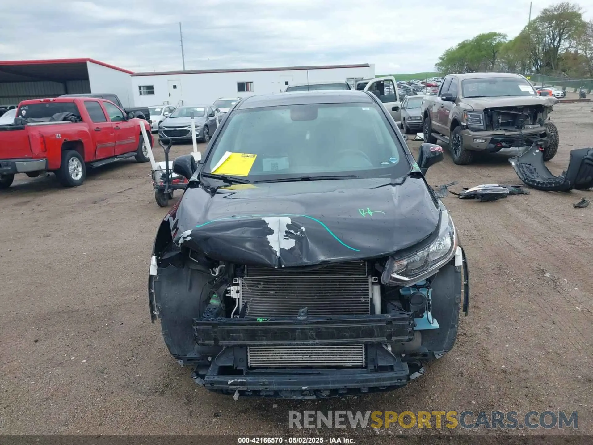 13 Photograph of a damaged car KL7CJKSB1MB309813 CHEVROLET TRAX 2021