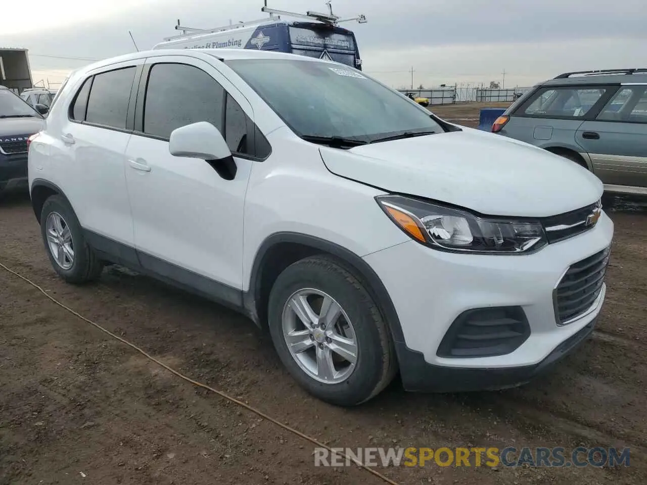 4 Photograph of a damaged car KL7CJKSB1MB312761 CHEVROLET TRAX 2021
