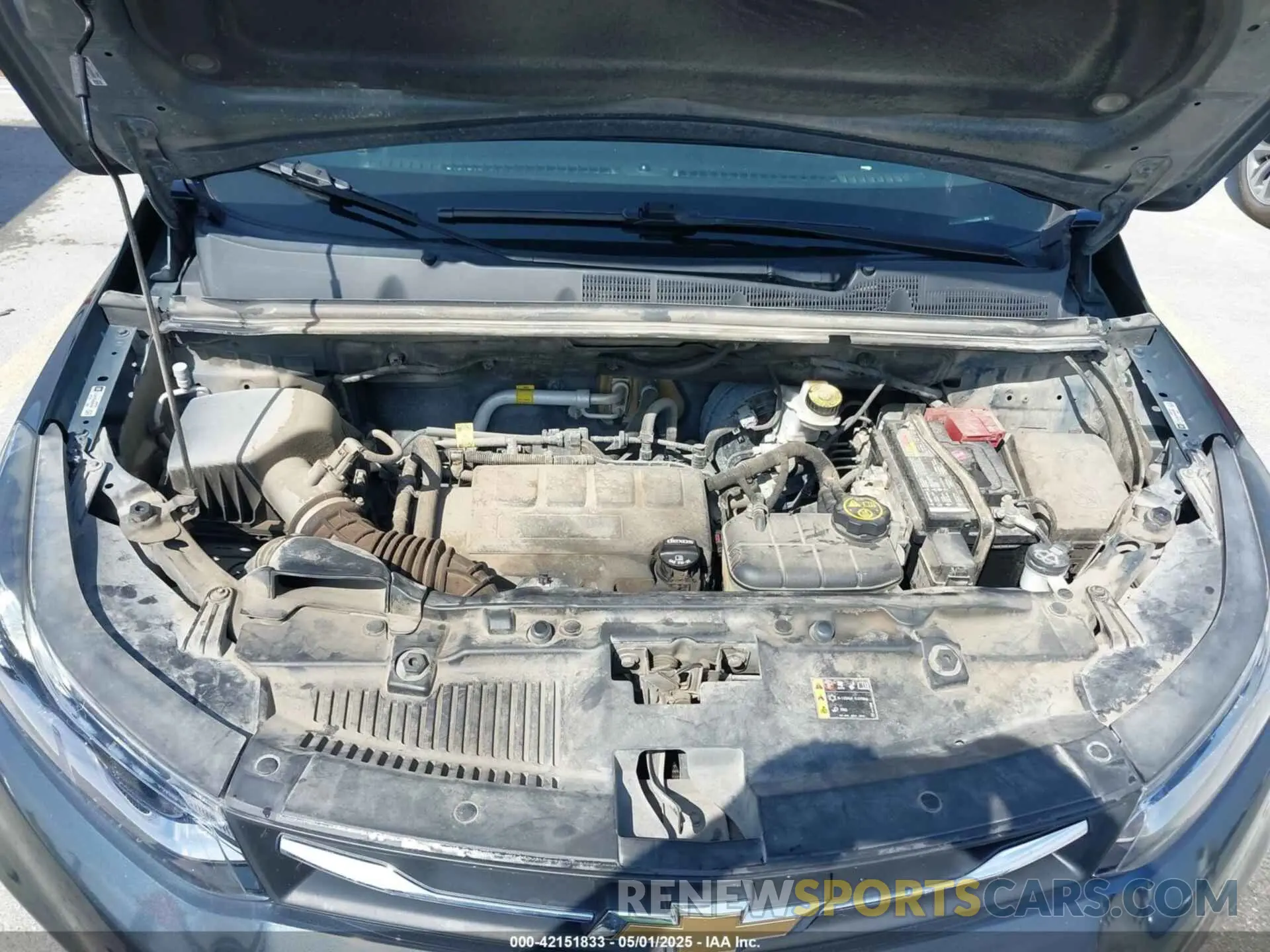 10 Photograph of a damaged car KL7CJKSB2MB303809 CHEVROLET TRAX 2021