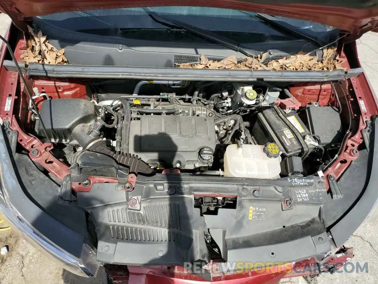 12 Photograph of a damaged car KL7CJKSB2MB319282 CHEVROLET TRAX 2021