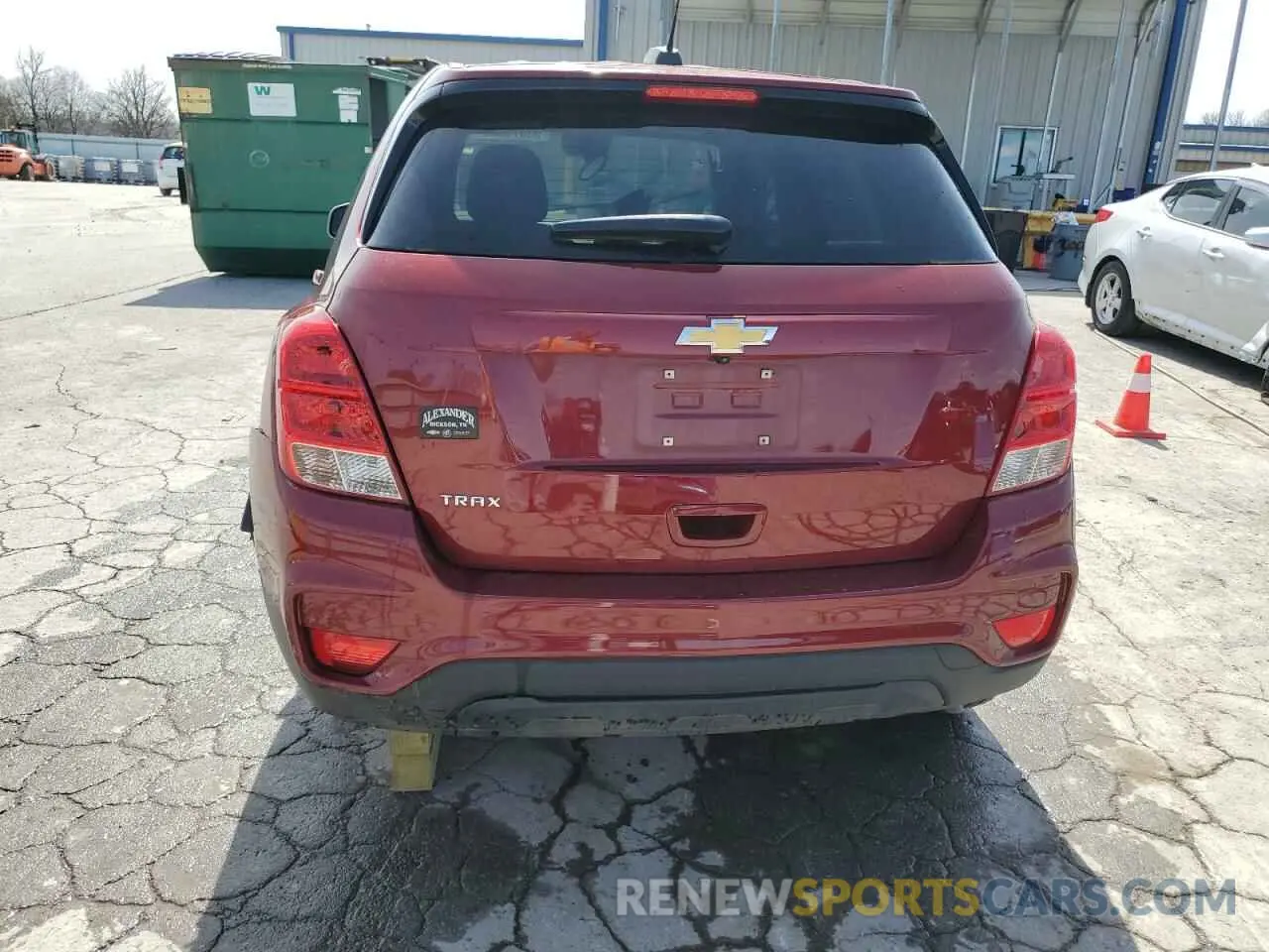 6 Photograph of a damaged car KL7CJKSB2MB319282 CHEVROLET TRAX 2021