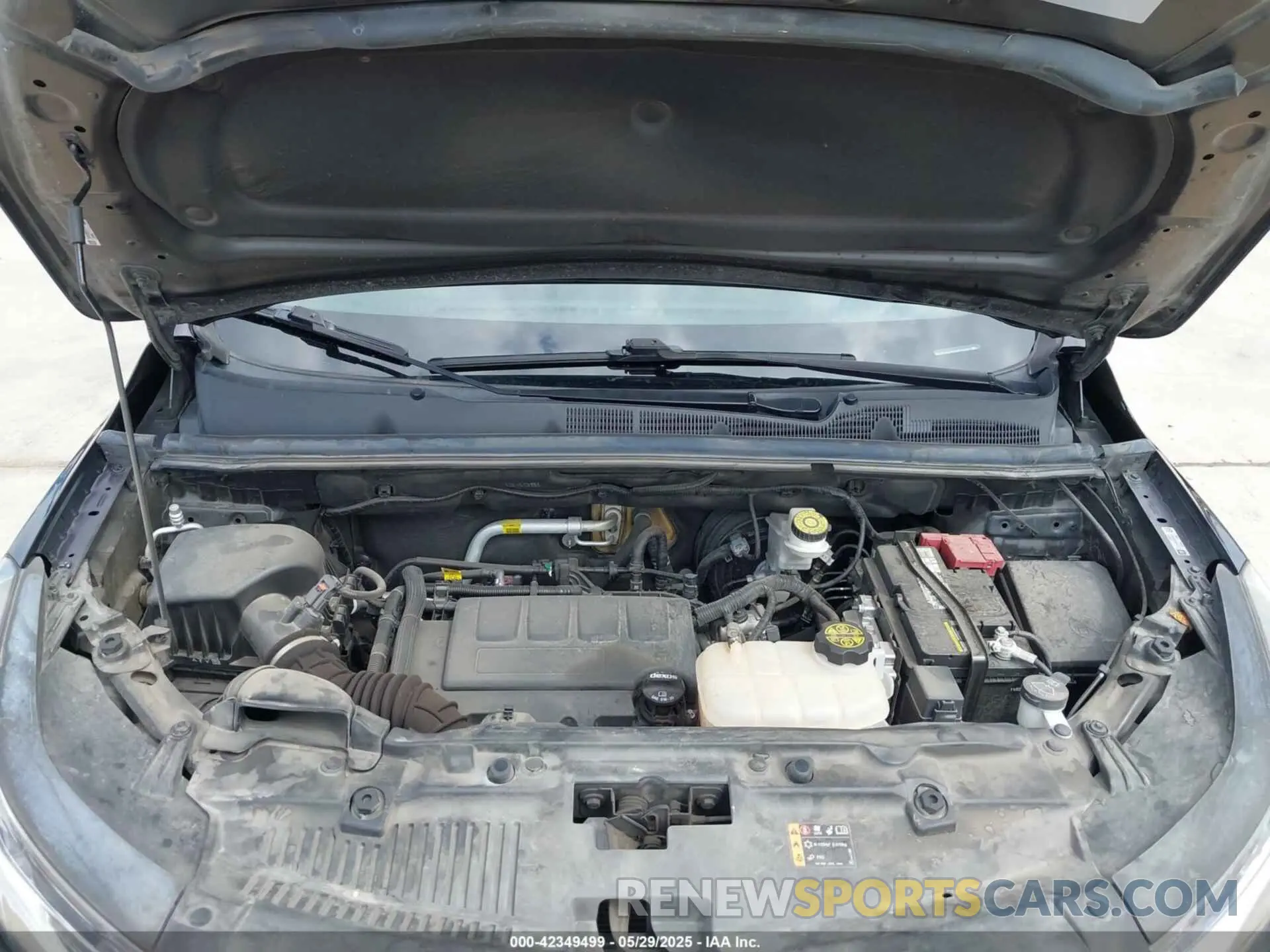 10 Photograph of a damaged car KL7CJKSB2MB320416 CHEVROLET TRAX 2021