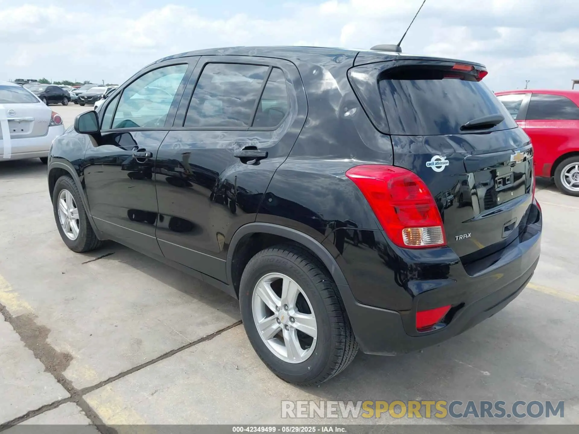 3 Photograph of a damaged car KL7CJKSB2MB320416 CHEVROLET TRAX 2021