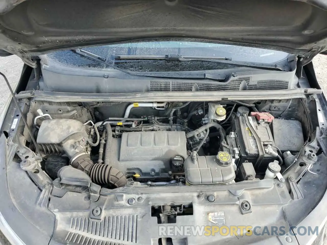 11 Photograph of a damaged car KL7CJKSB3MB300658 CHEVROLET TRAX 2021