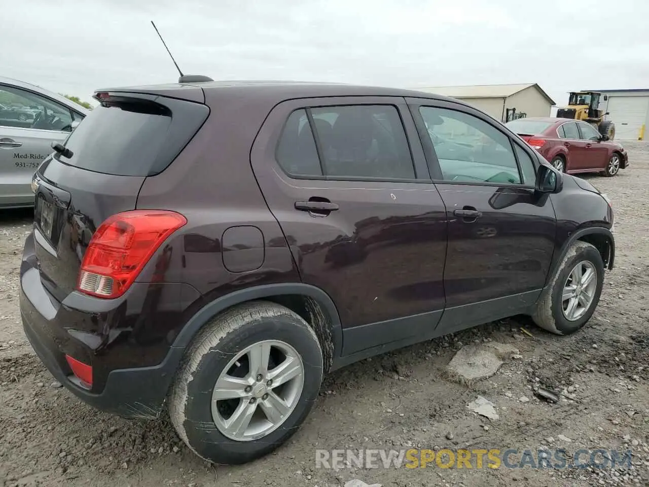 3 Photograph of a damaged car KL7CJKSB3MB305939 CHEVROLET TRAX 2021