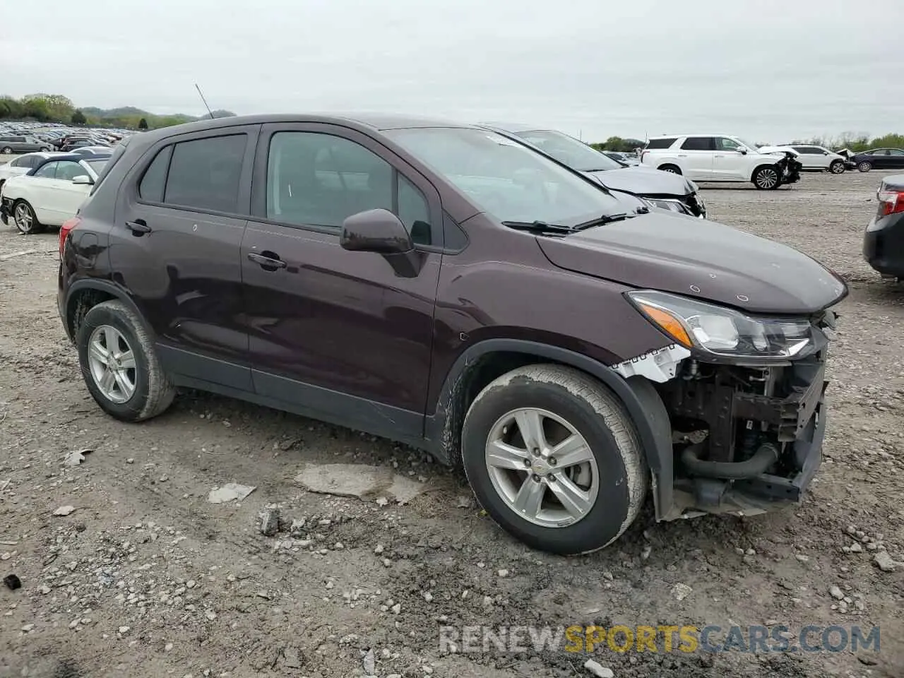 4 Photograph of a damaged car KL7CJKSB3MB305939 CHEVROLET TRAX 2021