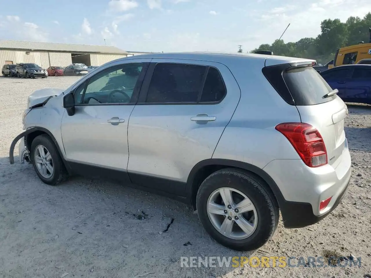 2 Photograph of a damaged car KL7CJKSB3MB308002 CHEVROLET TRAX 2021