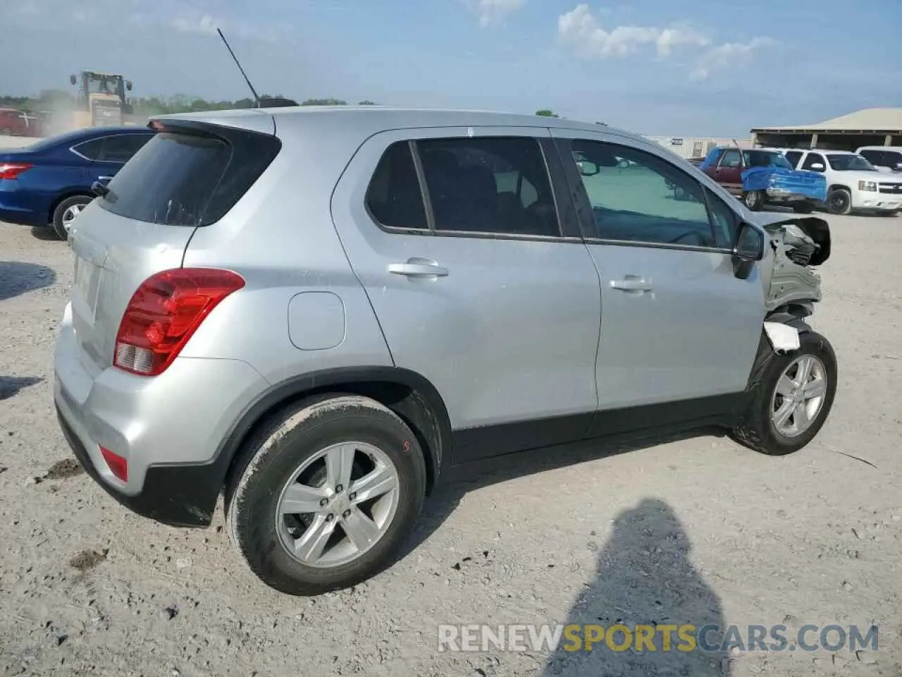 3 Photograph of a damaged car KL7CJKSB3MB308002 CHEVROLET TRAX 2021