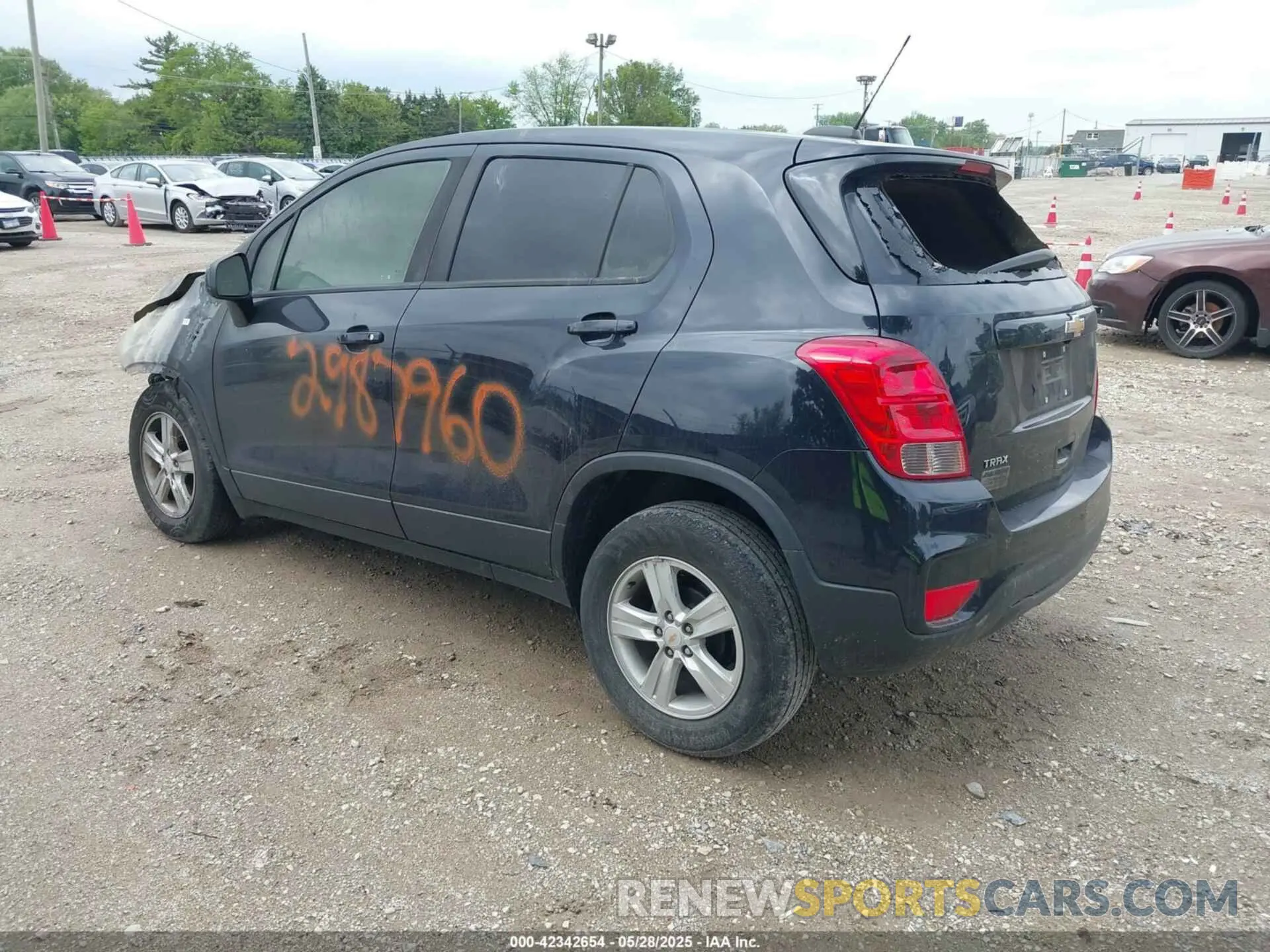 3 Photograph of a damaged car KL7CJKSB3MB313295 CHEVROLET TRAX 2021