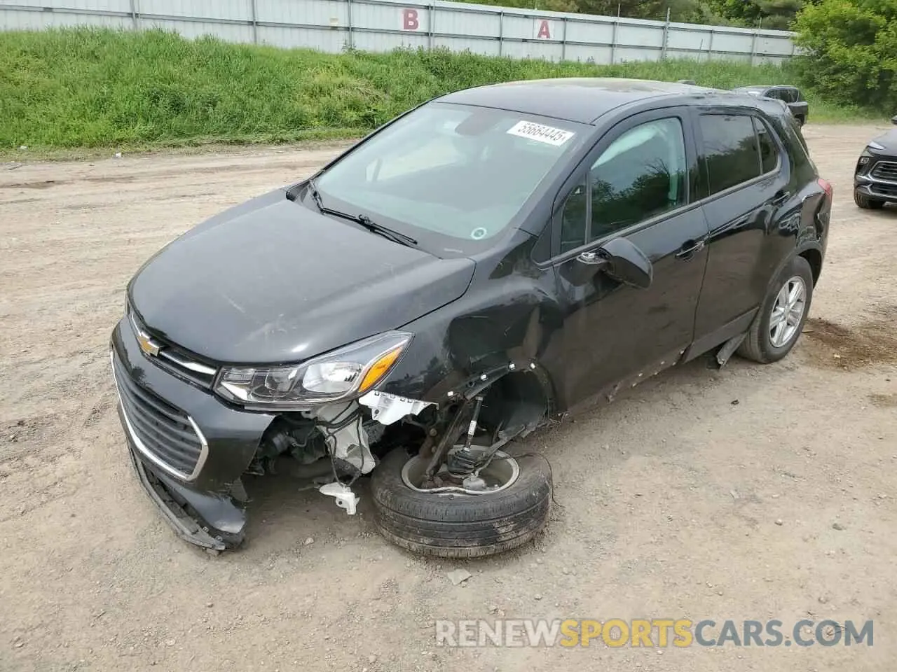 1 Photograph of a damaged car KL7CJKSB3MB320568 CHEVROLET TRAX 2021
