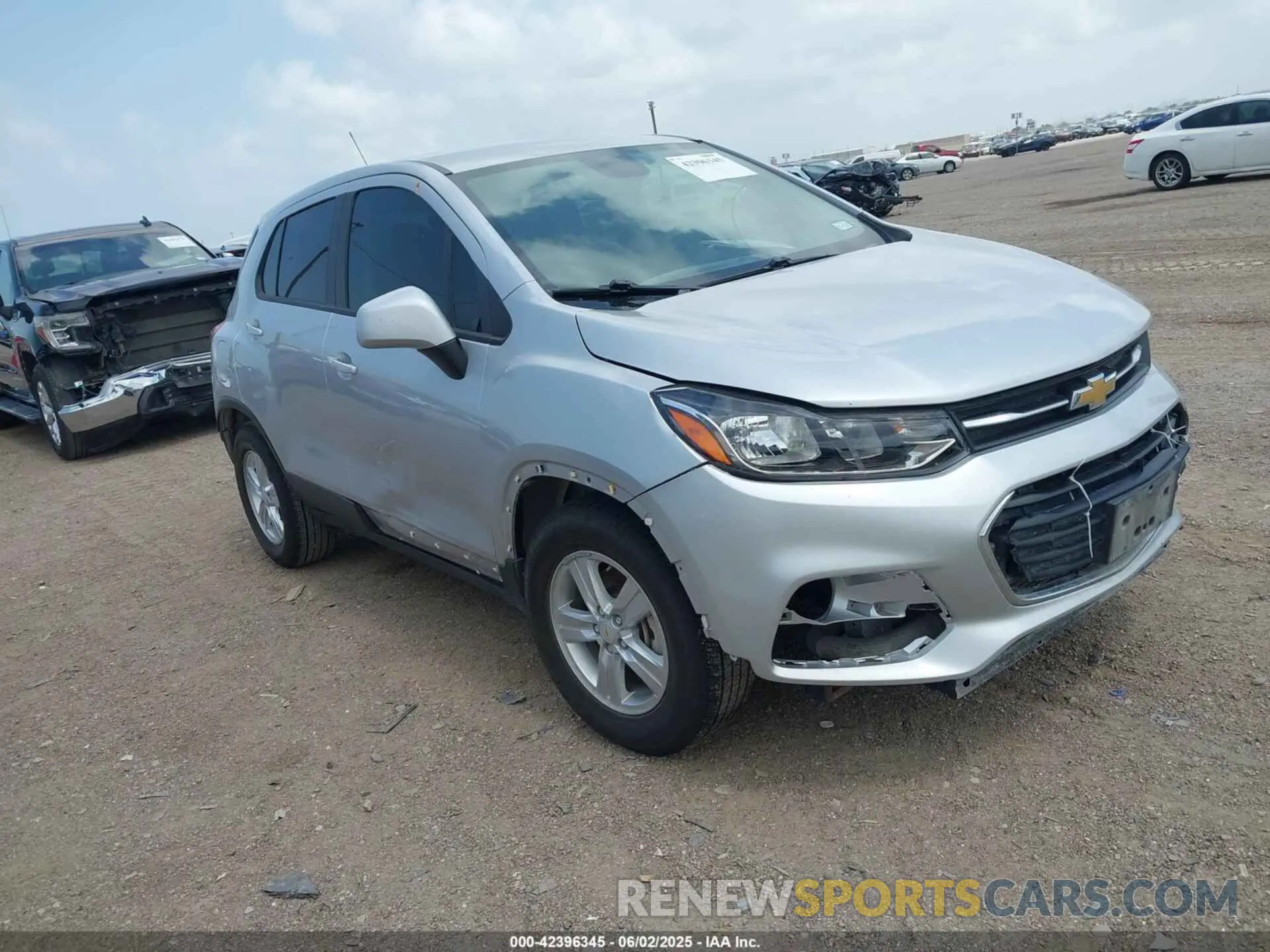 1 Photograph of a damaged car KL7CJKSB4MB301642 CHEVROLET TRAX 2021