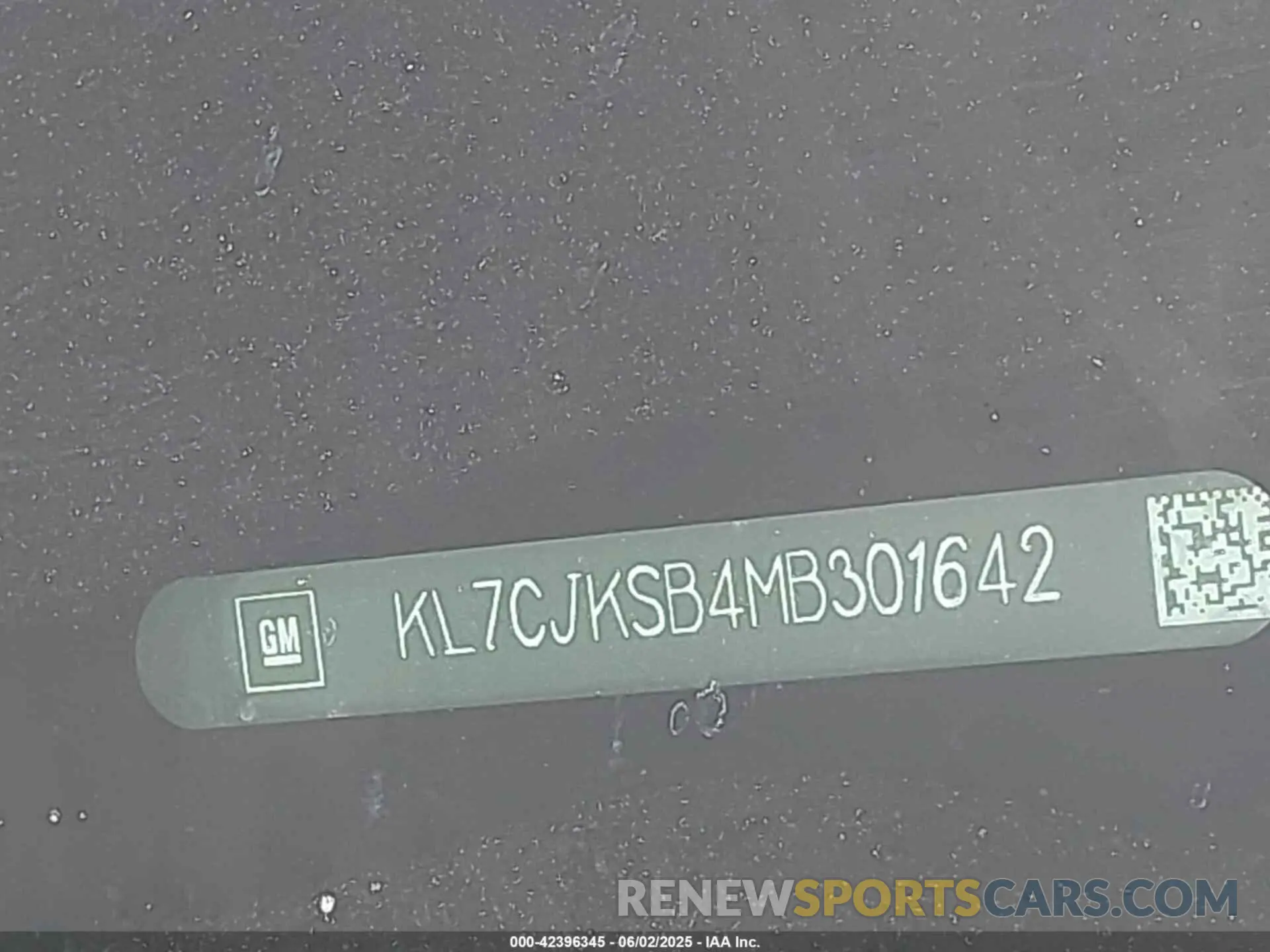 9 Photograph of a damaged car KL7CJKSB4MB301642 CHEVROLET TRAX 2021