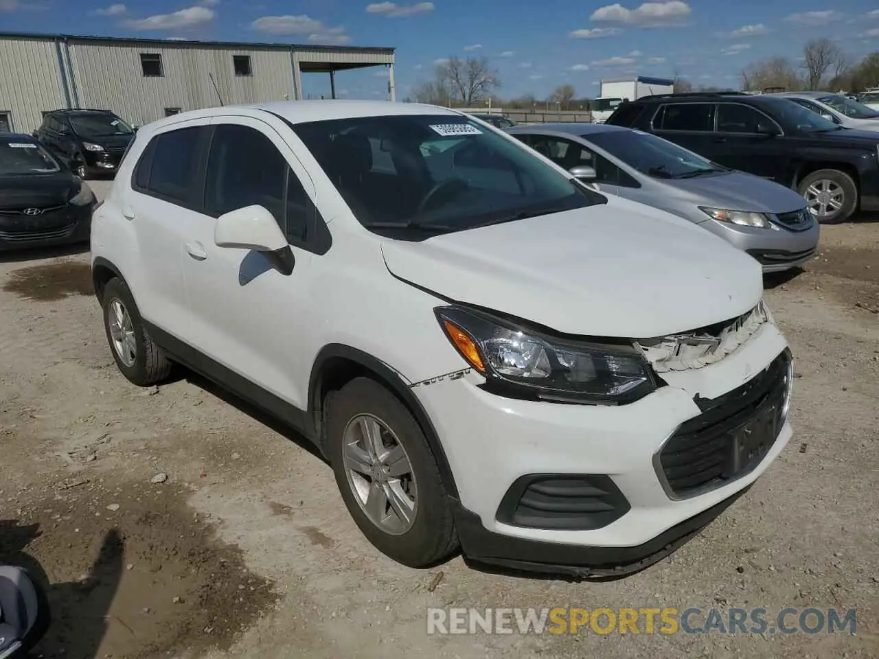 4 Photograph of a damaged car KL7CJKSB4MB312897 CHEVROLET TRAX 2021