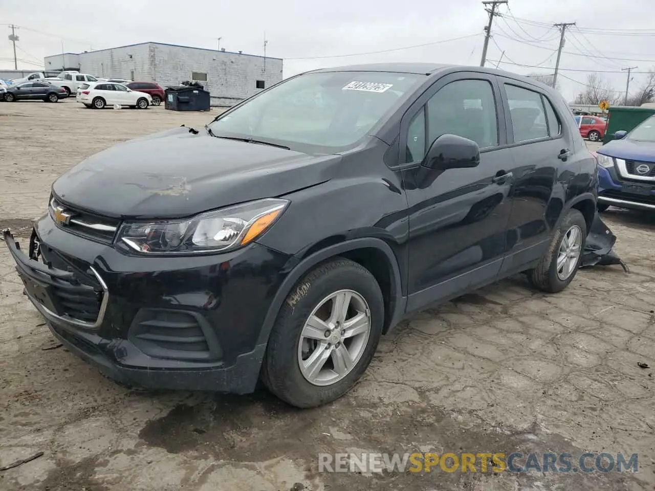 1 Photograph of a damaged car KL7CJKSB4MB316092 CHEVROLET TRAX 2021