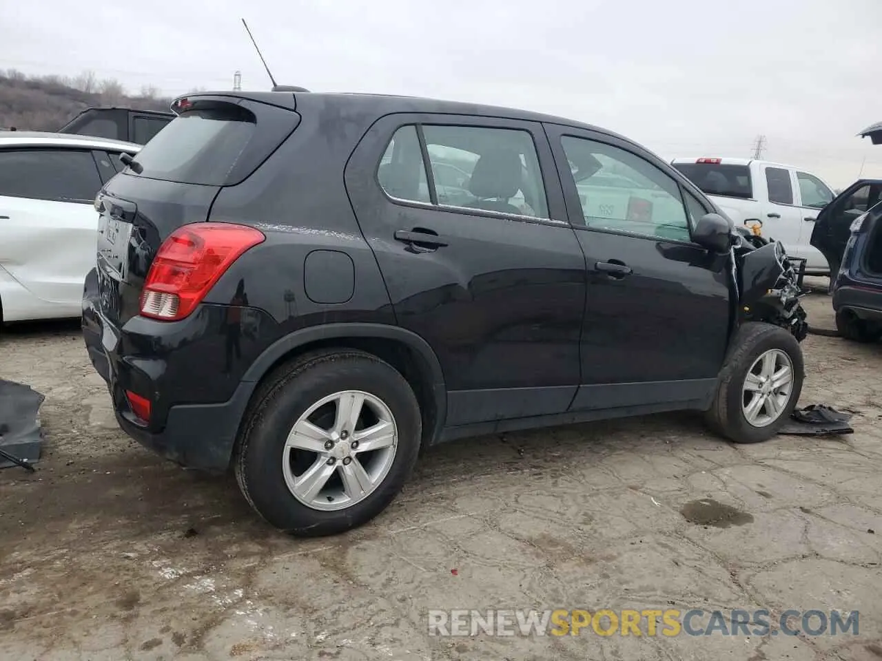 3 Photograph of a damaged car KL7CJKSB4MB316092 CHEVROLET TRAX 2021