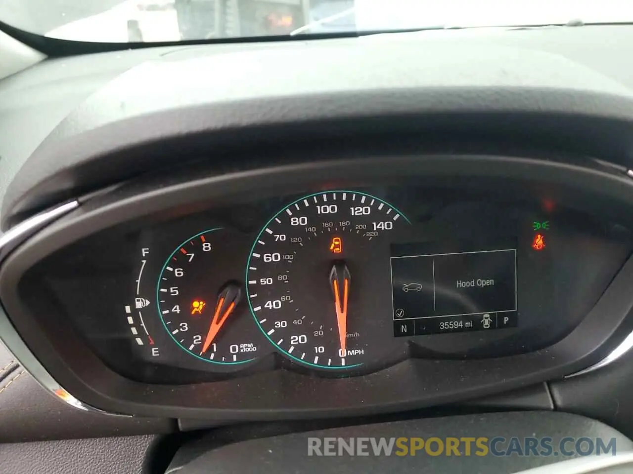 9 Photograph of a damaged car KL7CJKSB4MB316092 CHEVROLET TRAX 2021