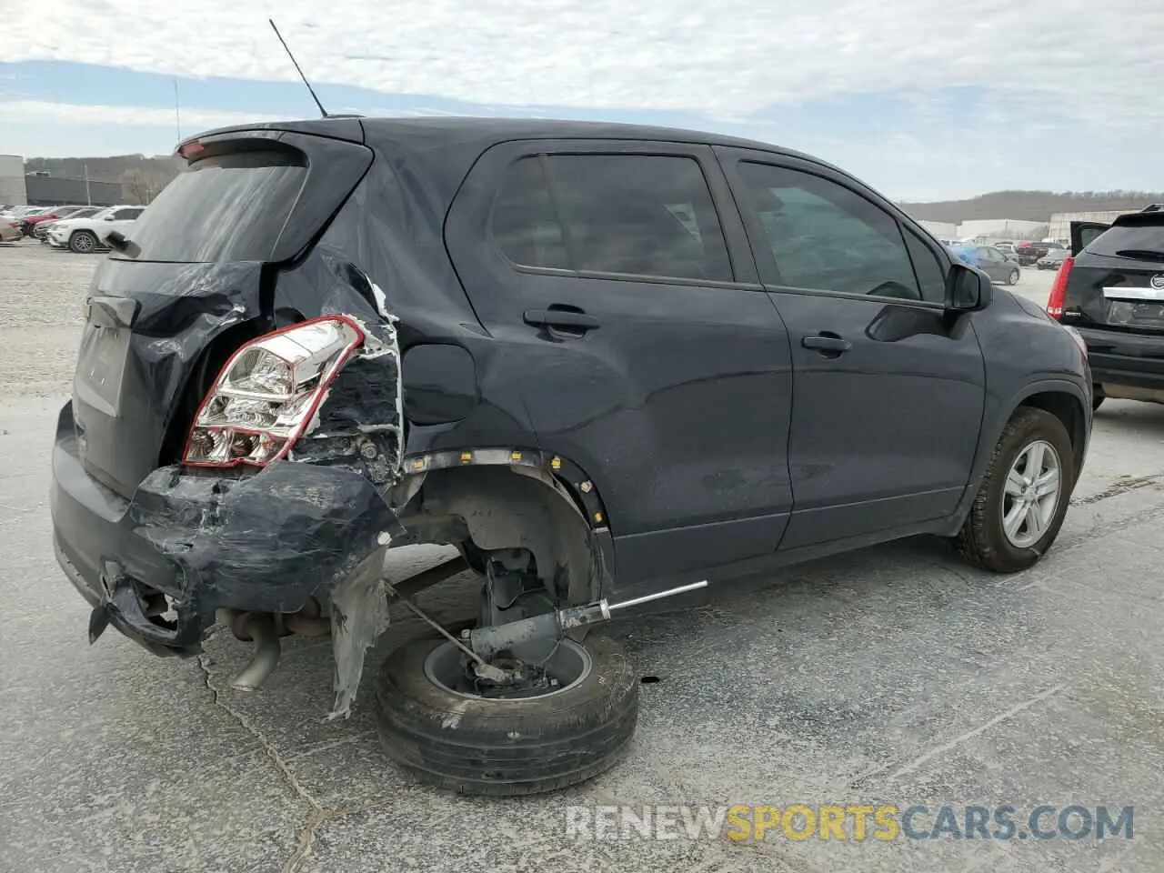 3 Photograph of a damaged car KL7CJKSB4MB339128 CHEVROLET TRAX 2021