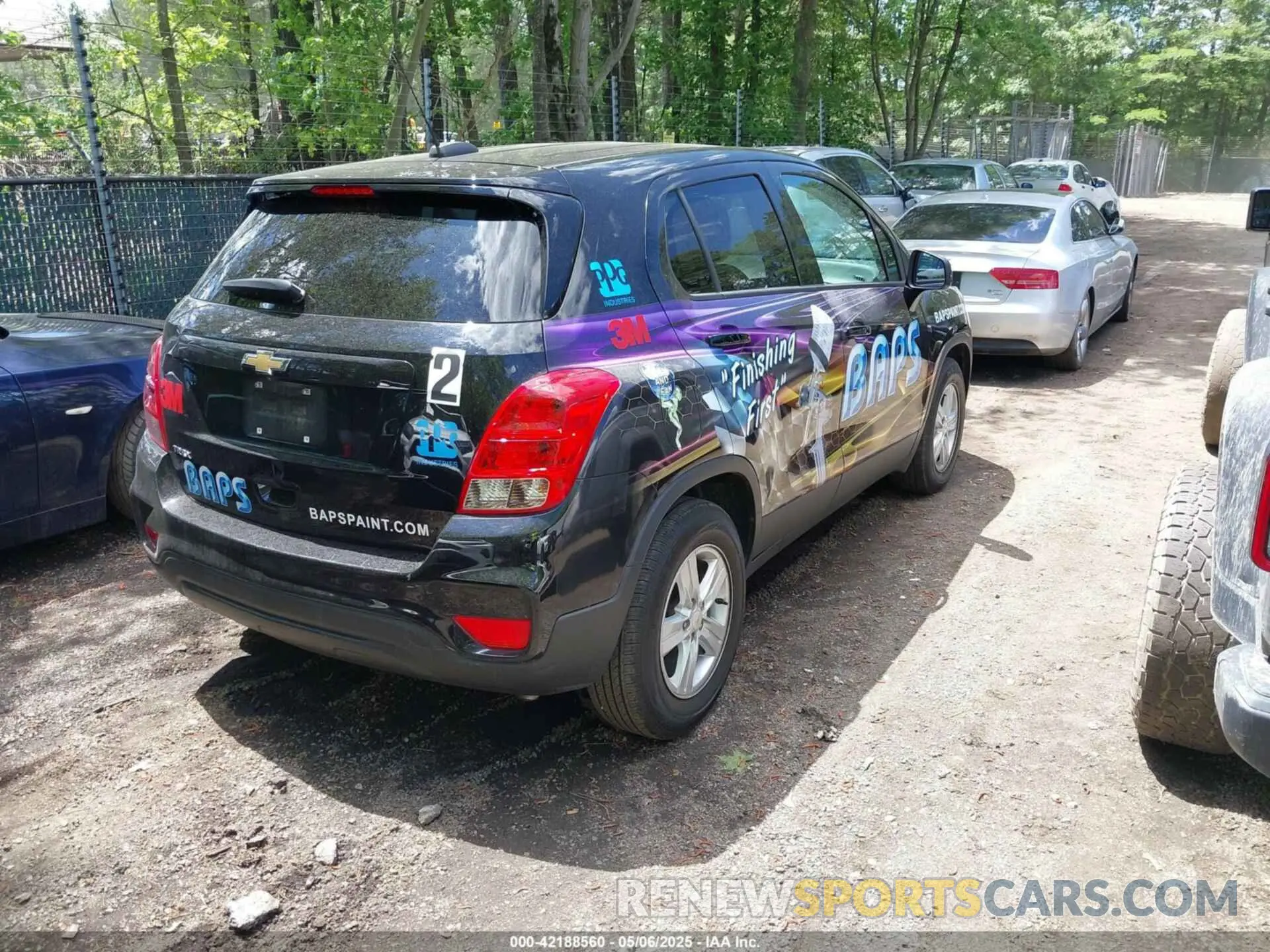 4 Photograph of a damaged car KL7CJKSB5MB319406 CHEVROLET TRAX 2021