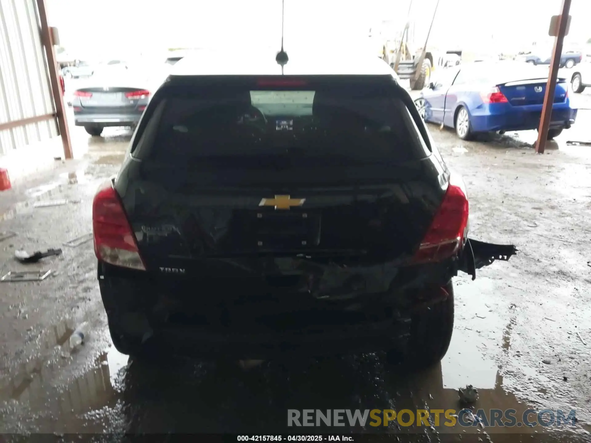 16 Photograph of a damaged car KL7CJKSB5MB334956 CHEVROLET TRAX 2021